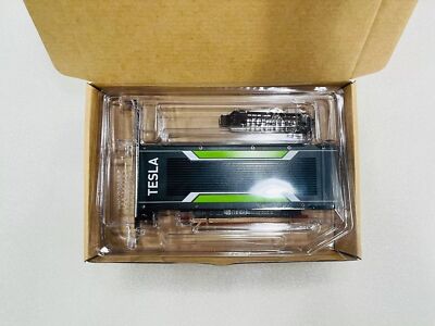 Nvidia Tesla P4 8GB GPU PCIE graphics both brackets GDDR5 900