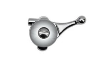 Handlebar Choke Lever Assembly Chrome Right Hand British Style