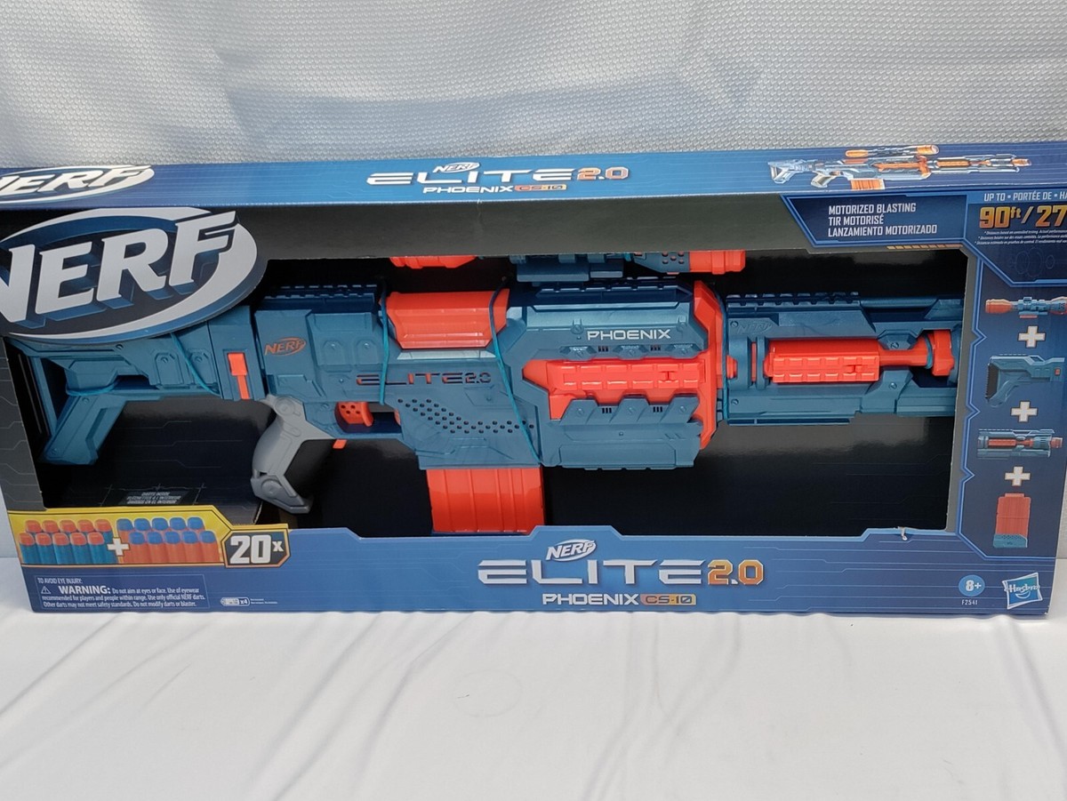 Nerf Phoenix CS-10 Elite 2.0 Motorized Blasting - BNIB - | eBay