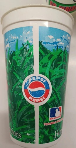 Cleveland Indians Souvenir 4-Cups Vintage 1990s Chief Wahoo Jacobs Field - Photo 4/23