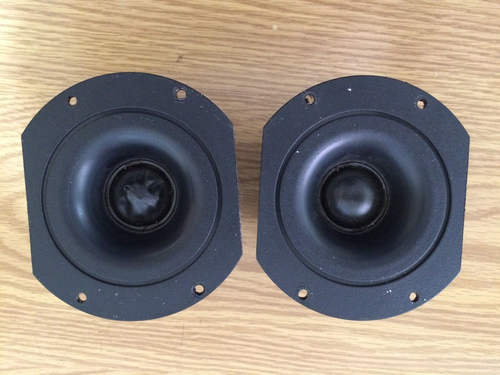 Pair of Dynaudio D28 D2806A Tweeter Thiel Denmark Speakers Tested Good Condition