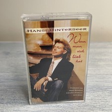Hansi Hinterseer Cassette Tape, 1995 Tirol Innsbruck Austrian Folk Music