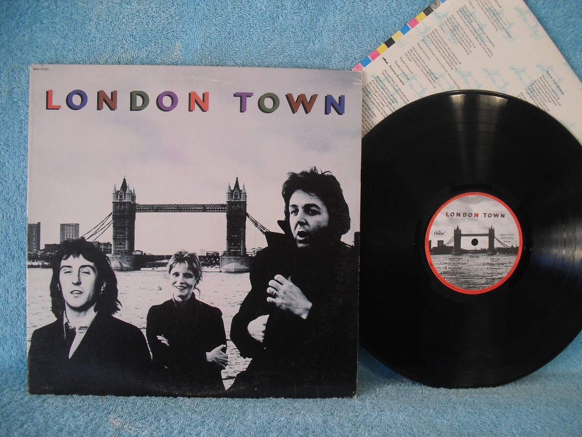 Wings, London Town, Capitol Records SW 11777, 1978, ROCK