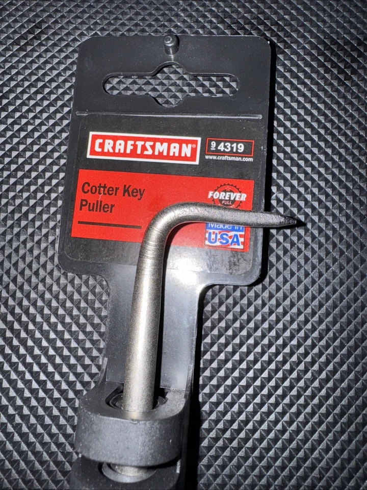 Sears Craftsman USA NOS MINT COTTER PIN EXTRACTOR 4319 WF PULLER New On Card - Image 2 of 4