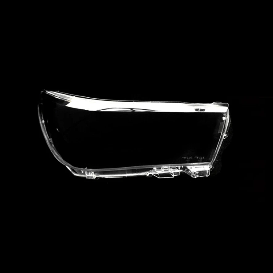 Par de cubiertas de lentes transparentes para faros aptos para Toyota Hilux 2015-2017 Foto 3 de 4