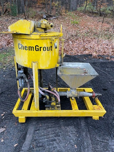 Pneumatic Single Barrel Chem Grout Pump 