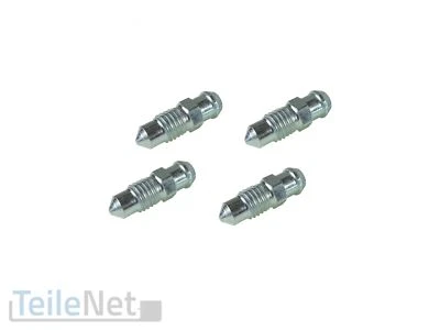 4x Entlüfterschraube Bremssattel M7x1 x 22 mm Entlüftungsventil - Bild 1 von 2