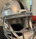 BO JACKSON & ALLEN SIGNED RAIDERS FULL SIZE AUTH HELMET SB MVP BECKETT CERT