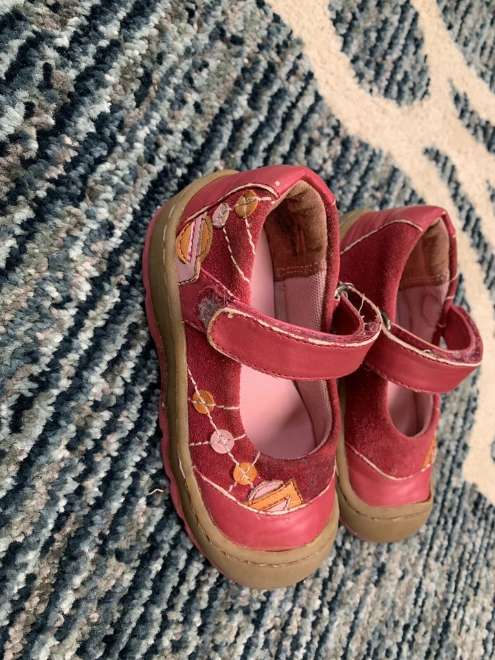 Zapatos Jumping Jacks Bebé Niñas Rojo Charol Talla 6 M Foto 2 de 4