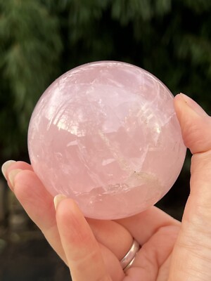 Stern Rosenquarz Kugel Kugel Super Pink Brazilian AAA+ 66mm 8
