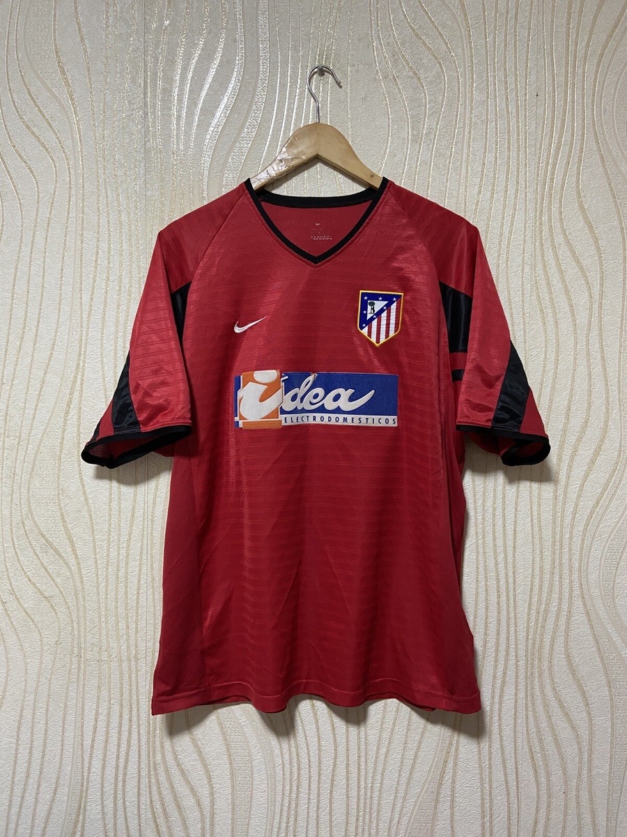 ATLETICO MADRID 2001 2002 AWAY FOOTBALL SHIRT SOCCER JERSEY