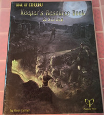 Call of Cthulhu Trail of Cthulhu Keeper's Resource Book & Screen, PELGT04, 2008