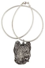 Briard, Berger de Brie - Dog necklace, unique jewellery for the dog fan, unique