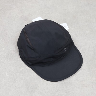ROA NYLON LOGO CAP BLACK