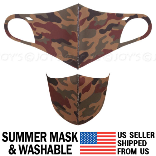 Waschbar Gesichtsmaske - Unisex Erwachsene Atmungsaktiv Wieder Elastan 3D - Picture 15 of 45