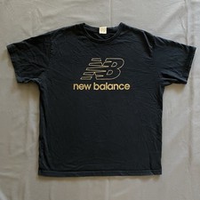 New Balance T Shirt Mens Size XL Black Short Sleeve Sport Athletic Sneaker