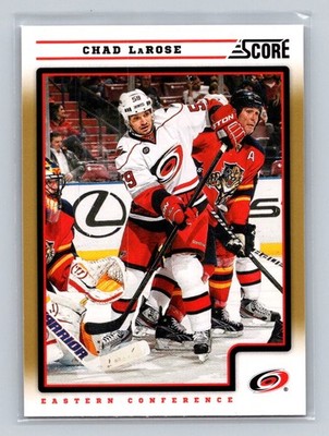 2012-13 Score Gold Rush #109 Chad LaRose Carolina Hurricanes