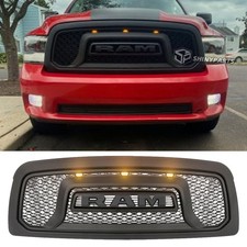 Grille For Dodge Ram 1500 2009-2012 Rebel Style Front Bumper Grill Wlettersled Grille For Dodge Ram 1500 2009-2012 Rebel Style Front Bumper Grill Wlettersled
