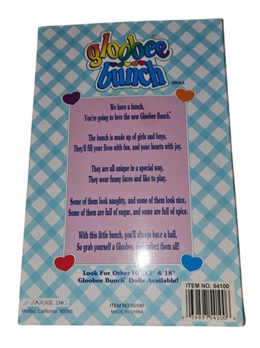 Gloobee Bunch Doll 10" Real Life Expression Girl di Jaxxs Inc - Foto 5 di 5