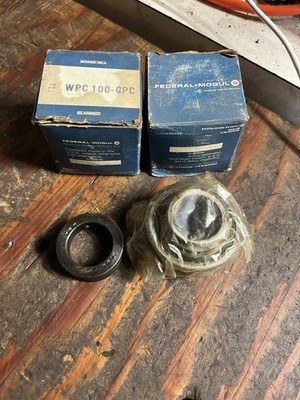 Lot Of 2 Federal Mogul WPC 100-GPC 1  Insert Bearing Free Shipping