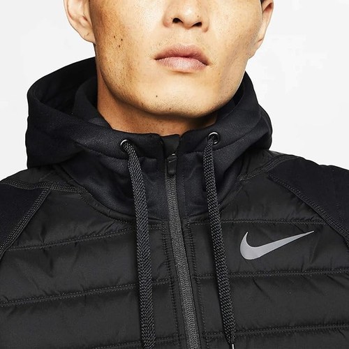 NWT Nike Mens Therma Full Zip Vest Winterized BV4534-011 Sz L - Picture 2 of 4