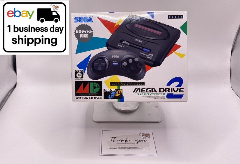 Sega Mega Drive mini 2 console HAA-2524 Japanese version w/BOX