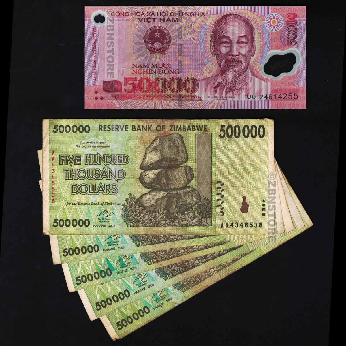 Vietnamese Paper Money 50,000 ₫ Denomination | Updated Oct 2026