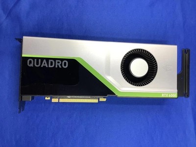 NVIDIA Quadro RTX 6000 24GB GDDR6 Graphics Card Tested Working