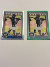 2025 Panini Stars & Stripes USA Baseball Parallel- Chase Cotton Green And Base