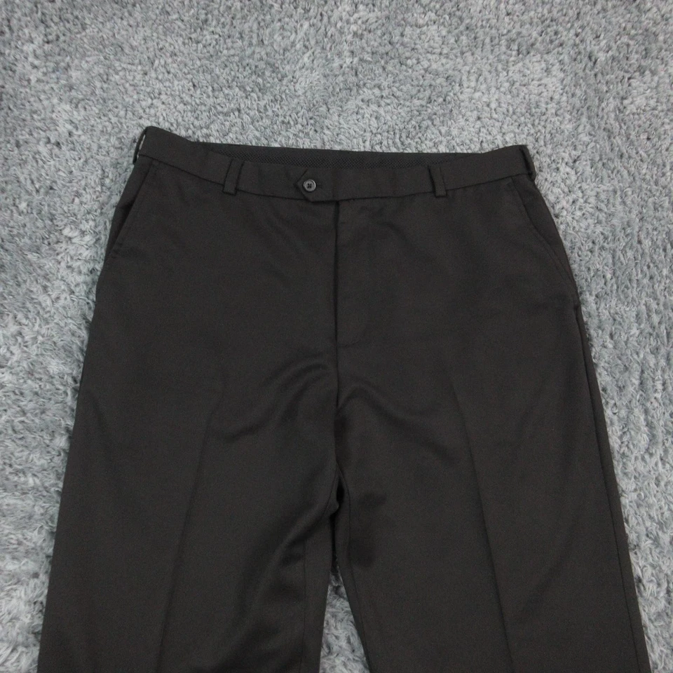 Calça de golfe masculina IZOD 38x29 preta Xtremefunction desempenho frente plana 39x28,5* - Imagem 2 de 4