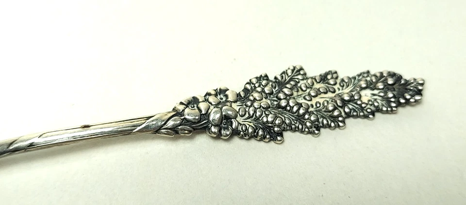 "Cuchara de recuerdo de plata esterlina Orange City Iowa Harlequin 5"" de Reed & Barton" Foto 3 de 4