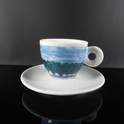 Illy Collection Espresso Tasse Design Simone Meentzen 1994 signiert / Nr. 4