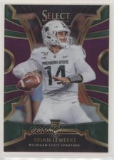 2020 Panini Chronicles Draft Picks Select Purple Prizm 96/99 Brian Lewerke ni4