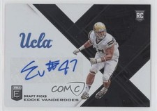 2017 Panini Elite Draft Picks Draft Picks Auto Eddie Vanderdoes #241 Auto 3y4