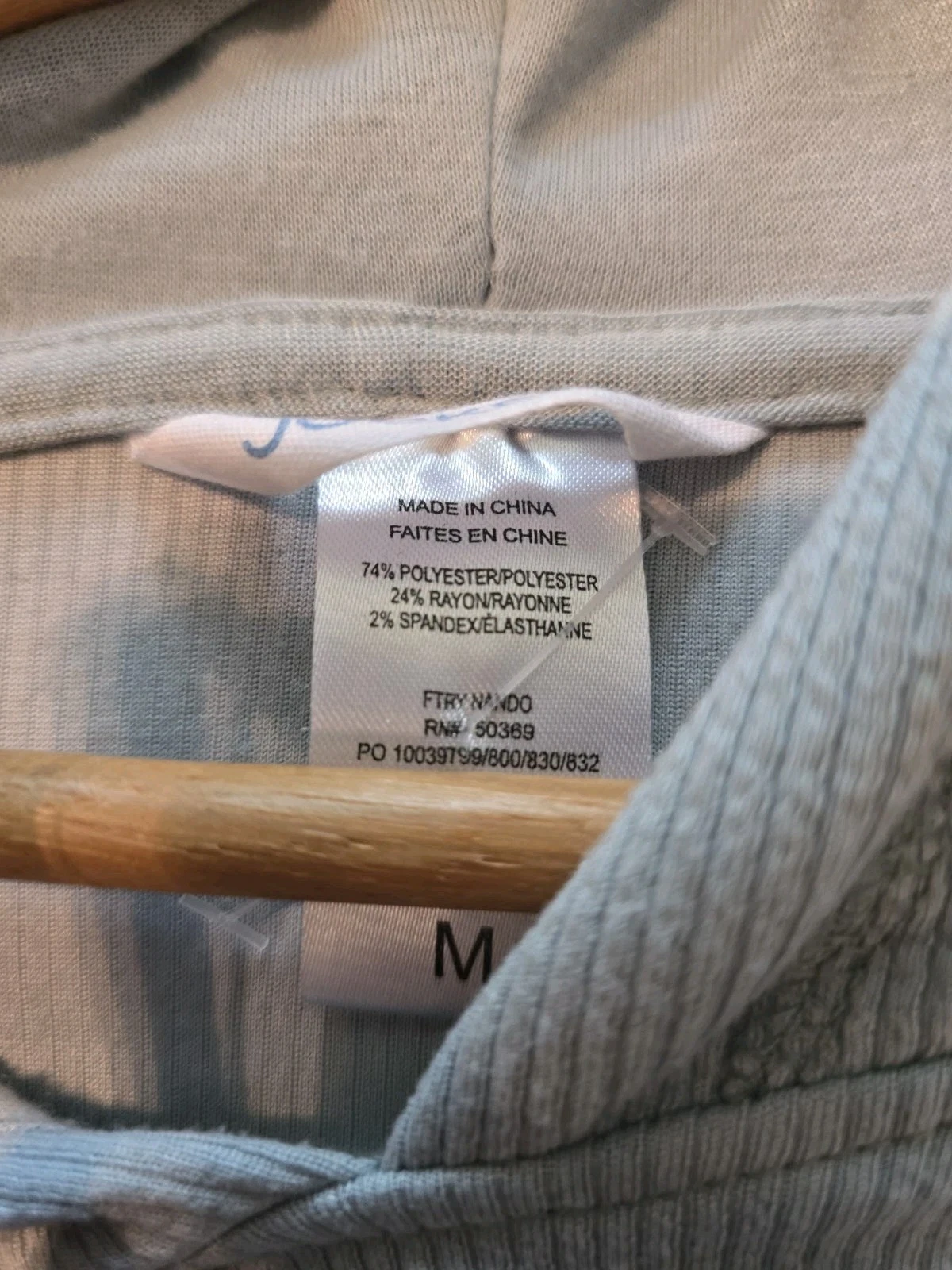 VETEMENTS Set 2 pezzi felpa con cappuccio a costine da donna taglia M Jockey verde salvia us intime ottimeioni