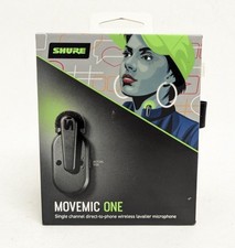 Shure MoveMic One Single Channel Direct to Phone Wireless Lavalier Microphone