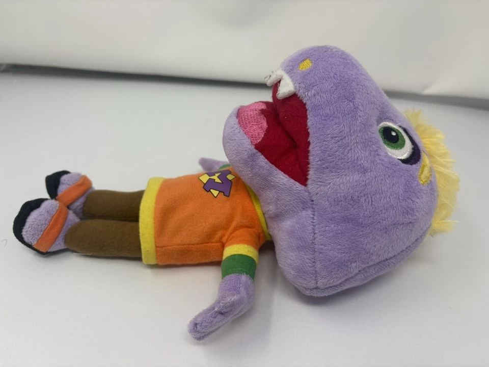 CHUCK E QUESO Mr. Juguete de peluche Munch de 10" púrpura con personaje de pizza Foto 2 de 4