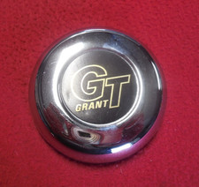 Vintage Chrome Grant Challenger Series 5896 Chrome Steering Wheel Horn Cap Vintage Chrome Grant Challenger Series 5896 Chrome Steering Wheel Horn Cap