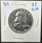 1959 FRANKLIN HALF DOLLAR PROOF