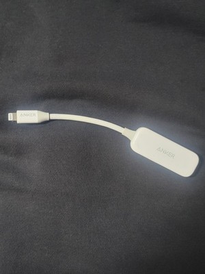 Anker Mfi Certified  Lightning to 3.5mm headphone jack & charging adapter