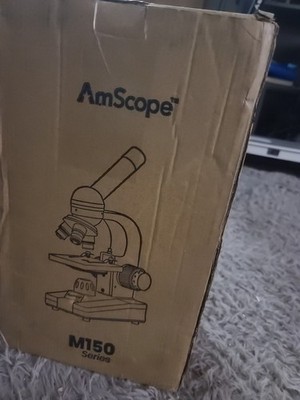 AmScope M150C 40x-1000x Portable Student Compound Microscope