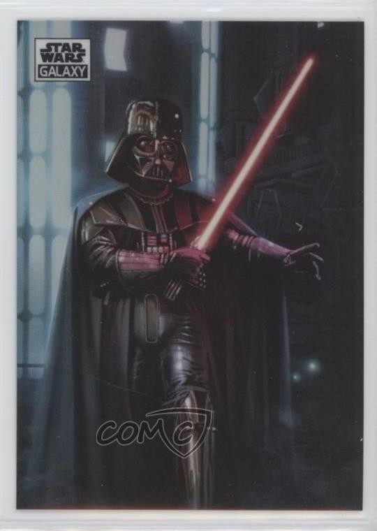 2021 Topps Chrome Star Wars Galaxy Refractor Brian Rood Vader's Revenge #83 3c2