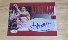 2004-05 Sage Basketball Authentic Red /750 Jackson Vroman #A35 Autograph $$$