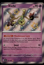 Klefki Holofoil Shiny Rare SV: Paldean Fates 159/091 NM