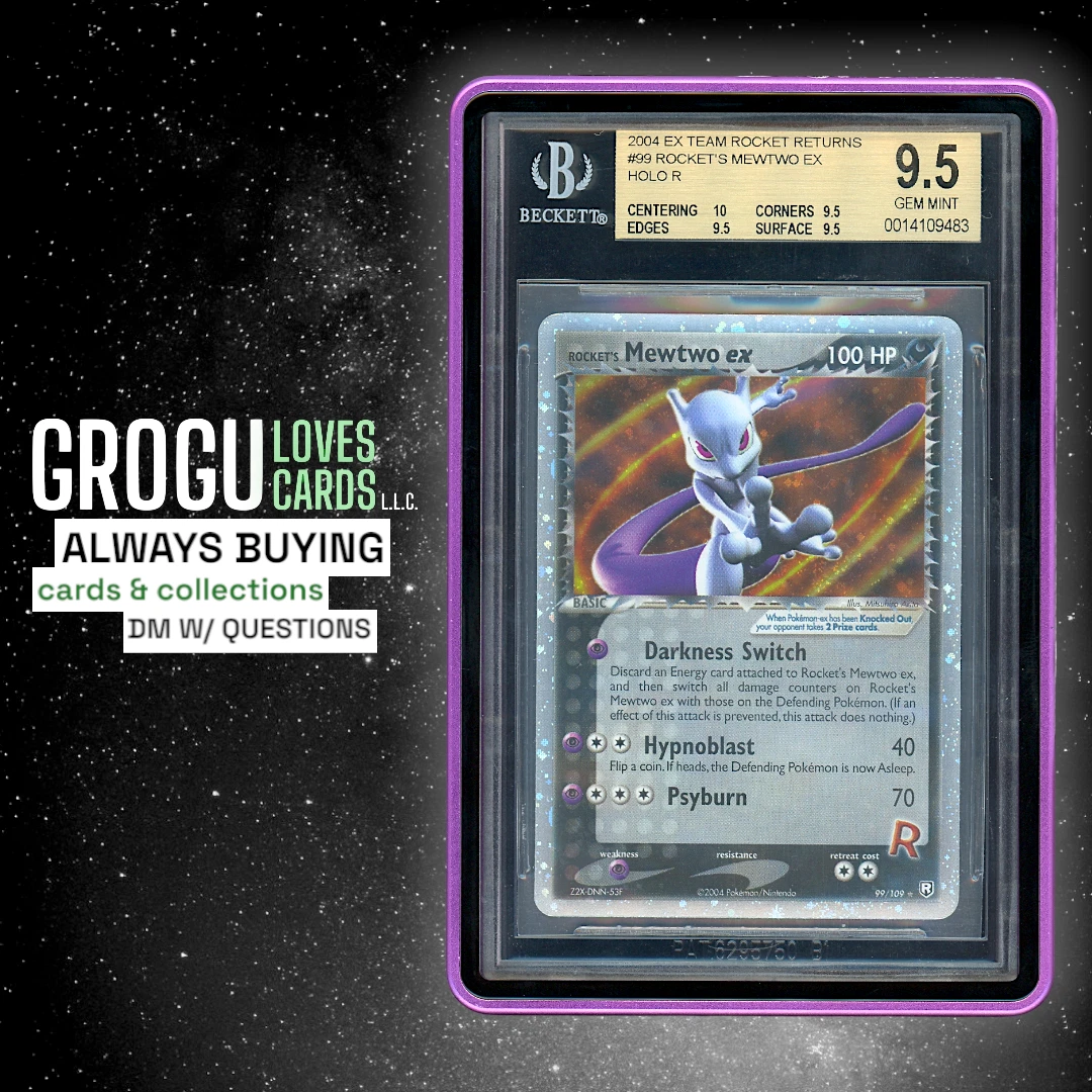 Pokémon TCG Beckett Grading Services (BGS) 9.5 Graded Ultra Rare