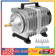 Commercial Aquarium Air Pump Aluminum 1000GPH Pond Tank Hydroponics Bubbler US
