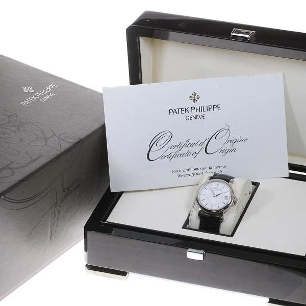Patek Philippe — Patek Philippe Calatrava 5153G-010 39mm WG White Dial Automatic Watch #C1433