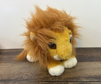 Vintage The Lion King Mane Changing Growing Up 9  Simba Plush 1994 Mattel