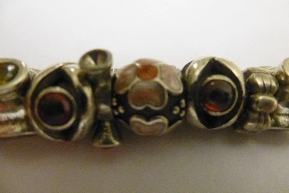 PANDORA - Damenarmband - Armband - mit 13 Anhänger - Länge 20 cm !!!!!! - Bild 4 von 4