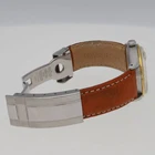 ROLEX Watch 6294 Precision Silver Dial SS/Leather Leather Manual Winding Men's